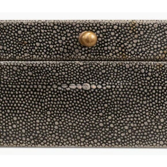 Sarreid Gatsburg Shagreen Box antique green-grey - Picture 3 of 12